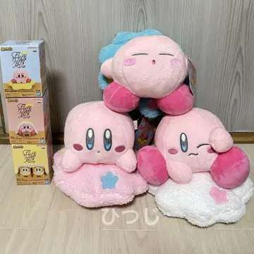 별의 커비 구름 침대 봉제 인형 Fluffy Puffy Mine