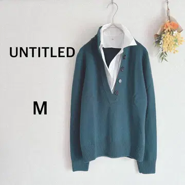 언타이틀 UNTITLED 셔츠 긴팔 레이어드 스타일 M