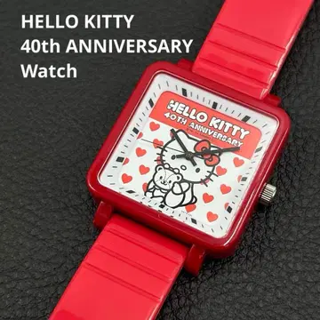 HELLO KITTY 키티 40주년 40주년 기념 한정판 손목시계