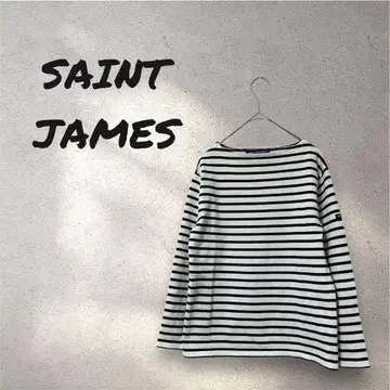 SAINT JAMES 세인트 제임스 보트넥 긴팔 바스크 셔츠 XS