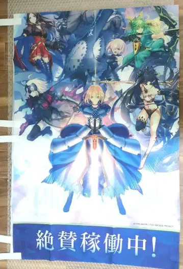 초레어 FGO 아케이드 노렌 천 포스터