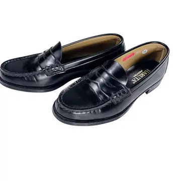 새상품급 HARUTA 하루타 코인 로퍼 23.5cm 2E 블랙 여성용