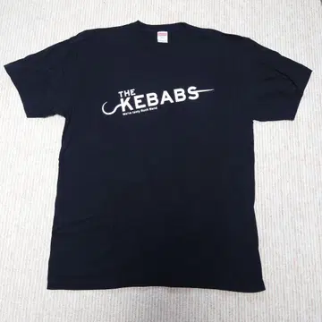 THE KEBABS 로고 티셔츠 XL