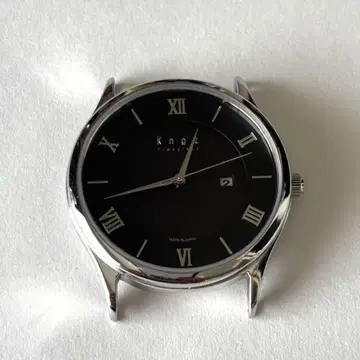 KNOT 노 클래식 솔라 손목시계 시계 CS-32SVBK