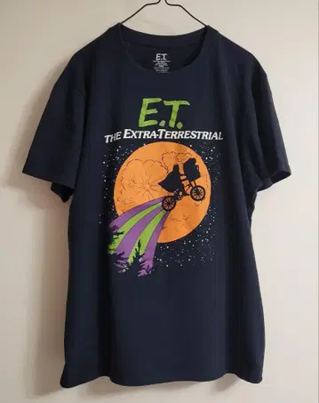 E.T. 티셔츠 XL 네이비