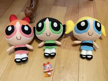 나카지마 Powerpuffgirls 파워퍼프걸 3개 세트와 덤