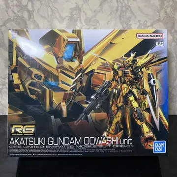 RG 1/144 아카츠키 건담 오오와시 장비 미사용 새상품!