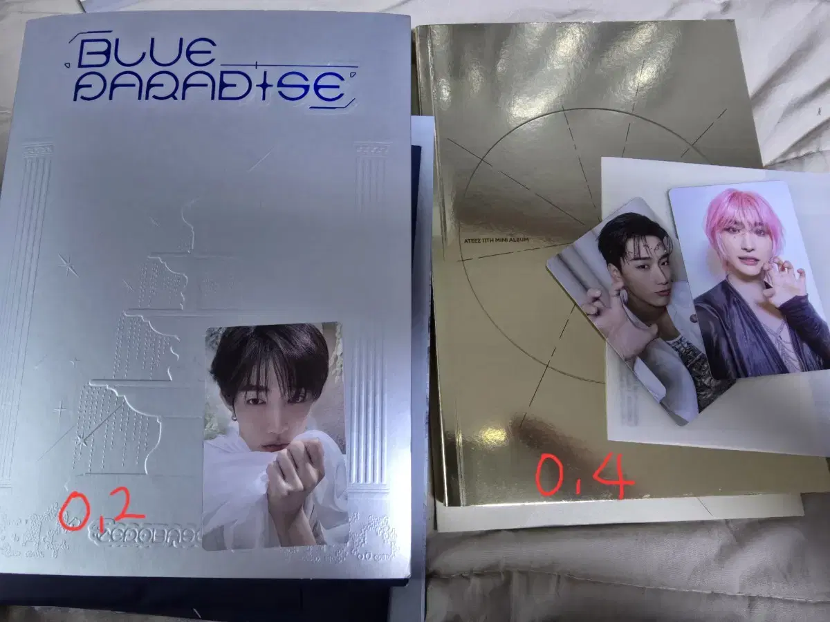 Idol unsealed album wts Tws Ateez The Boyz key kiki semanem poca wts