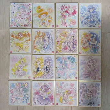 컴플리트 16종 프리큐어 색지 art5