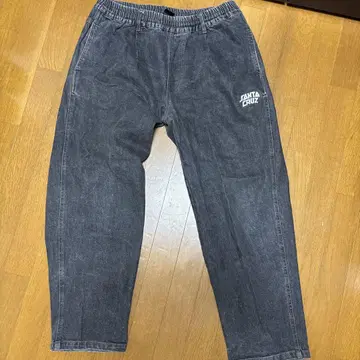 SANTA CRUZ 다크 그레이 데님 팬츠