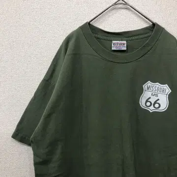 베이사이드 티셔츠 백 프린트 미국 빈티지 의류 XL 1598