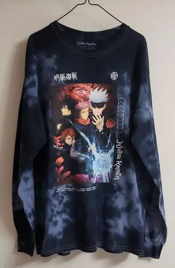 JUJUTSU KAISEN 긴팔 티셔츠 L 사이즈