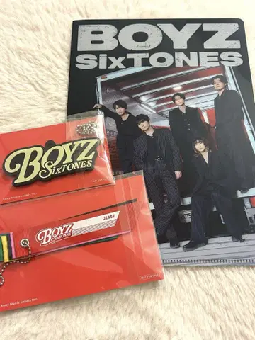 SixTONES BOYZ 혜택 3개 세트
