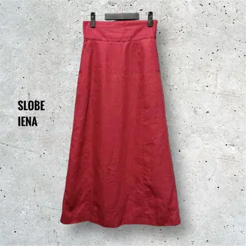 SLOBE IENA 슬로브 이에나 린넨 하이 웨스트 타이트 스커트