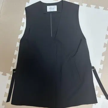 시착만 한 상품 V넥 베스트 스트레치 린넨 라이크