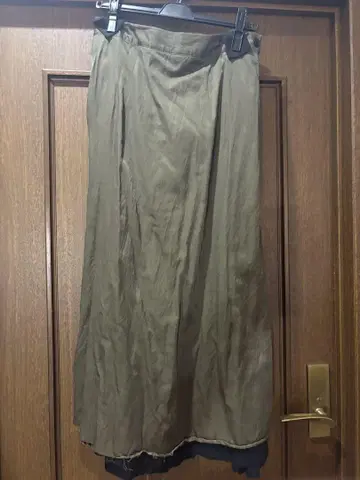 garment reproduction of workers 스커트 카키