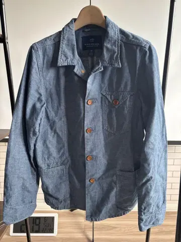SCOTCH&SODA 데님 블루 긴팔 셔츠 S