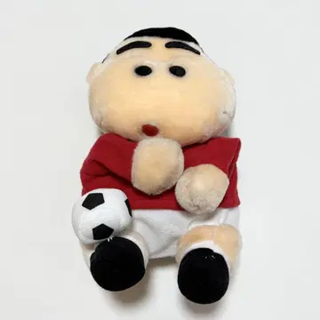 레트로 크레용 신짱 축구 봉제 인형 등번호 10