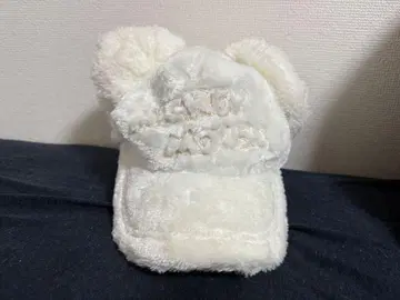 디즈니 리조트 미키 마우스 캡 퍼 캡 화이트