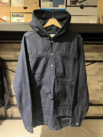 SASSAFRAS 후디 라이트 자켓 XL 네이비