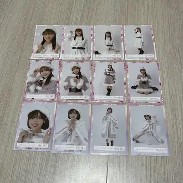 사쿠라자카46 타무라 호노 산타 의상 3종 컴프