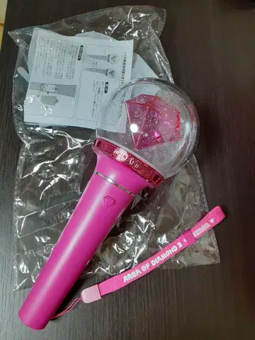 챤미나 라이브 응원봉 다이아몬드 모양 스트랩 포함