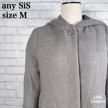 애니시스 후드 코트 스텐카라 코트 고급스럽고 심플한