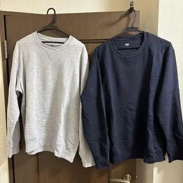 유니클로 트레이닝복 네이비 XL & 그레이 XL