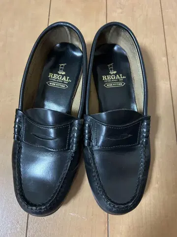 주말 한정 500엔 할인] REGAL 블랙 로퍼