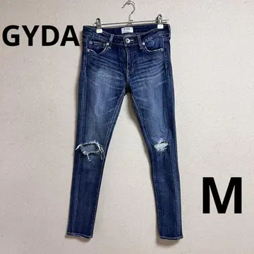 새상품급 GYDA 제이다 스키니 데님 데미지 M