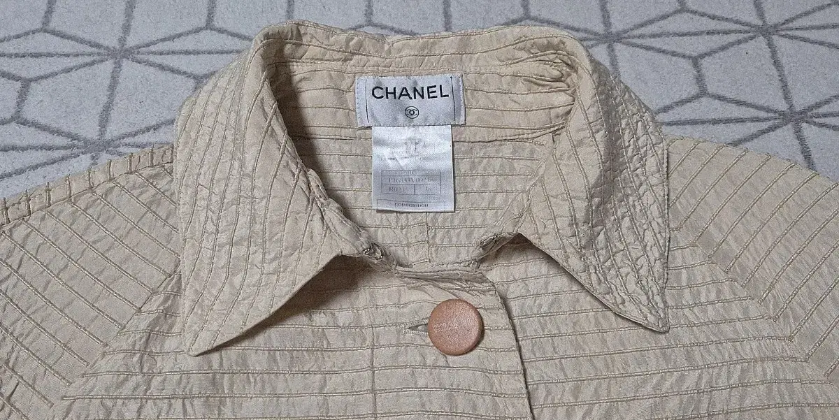 Authentic Chanel Silk Belle Jacket