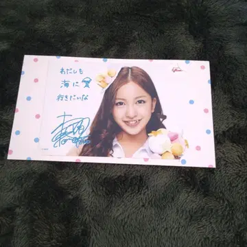 AKB48 사진 이타노 토모미 사인 포함 레어