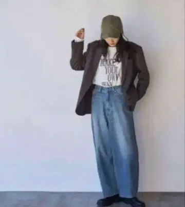 새상품급 coen 커브 데님 팬츠 M 사이즈