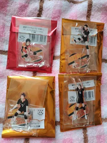극단 하이큐 아크릴 스탠드 다나카 니시타니 기노시타 나리타