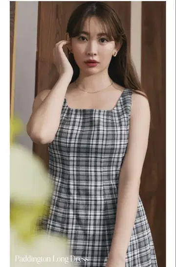 헤르립토 패딩턴 롱 드레스