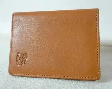 새상품급 IL BISONTE 브라운 브라운 교통카드 지갑