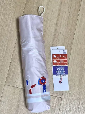 미야쿠미야쿠 접이식 우산 우천 겸용 핑크