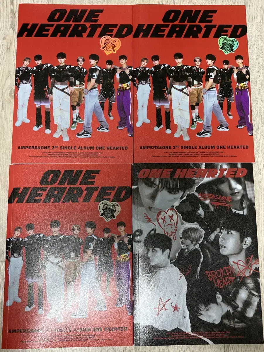 Quick Sale) AMPERS&ONE Open Album (Single 2nd Album ONE H