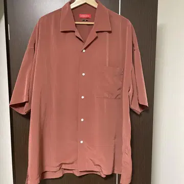 MAISON SPECIAL 반팔 셔츠 46 테라코타