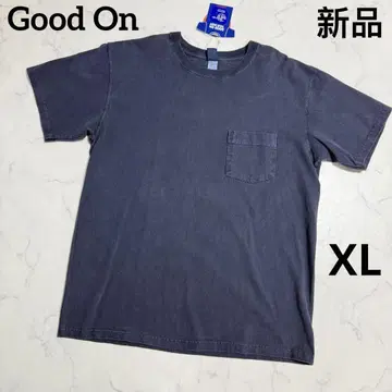 새상품 Good On 굿온 포켓 티셔츠 무지 네이비 XL 사이즈