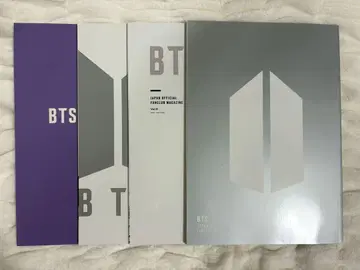 BTS JAPAN OFFICIAL FANCLUB MAGAZINE 세트