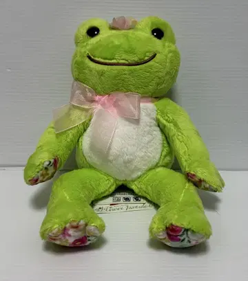 개구리 피클스 플라워 퍼레이드 빈 인형 GR 미사용품