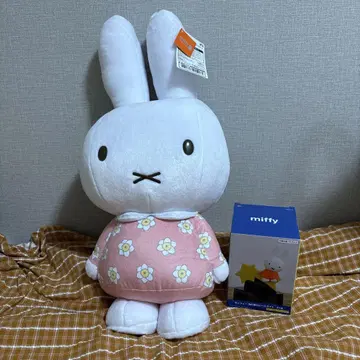 미피 GRAN+ 봉제 인형 꽃 원피스 별똥별 룸 라이트