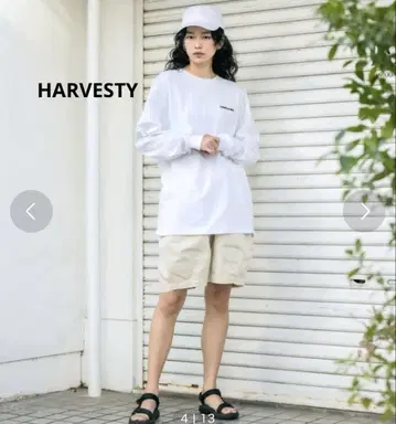 새상품급 HARVESTY 하베스티 하프 숏 팬츠