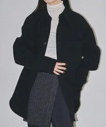 TODAYFUL 헤비 울 자켓 36 블랙