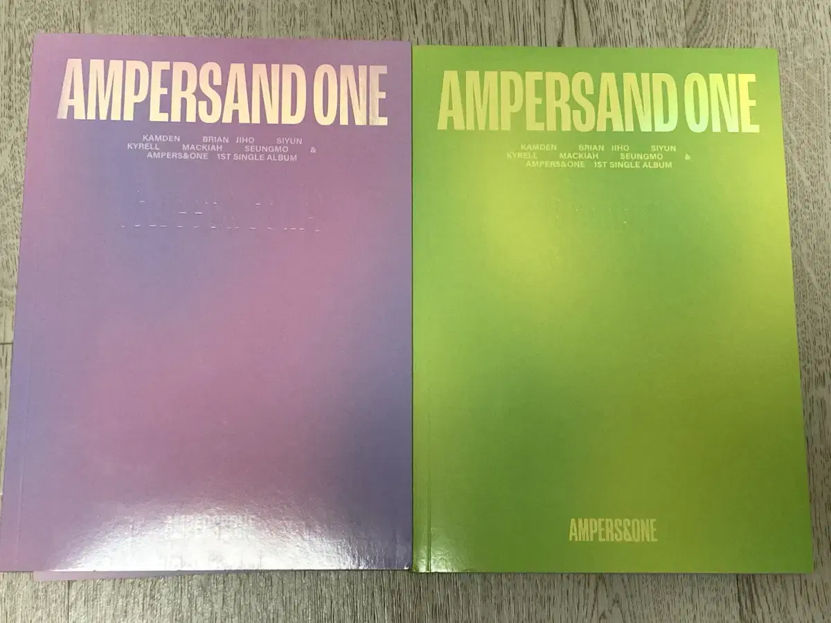 Quick sale) AMPERSAND ONE Debut Single Album 1st Album Bulk