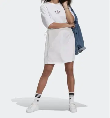 아디다스 아디다스 절개 티셔츠 원피스