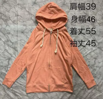 핑크 후드 부착 후드티 사이즈 M