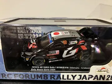 랠리 재팬 2024 한정판 도요타 GR 야리스 1/43 미니카 WRC