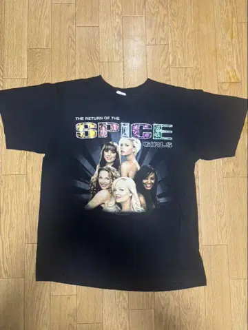 07s SPICE GIRLS 티셔츠 스파이스 걸스